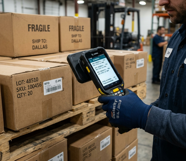 Nesay El Terminali ile Hızlı RFID Okuma