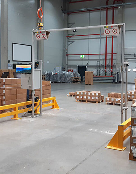Sahadan RFID Portal Anten Kapısı Kurulumu