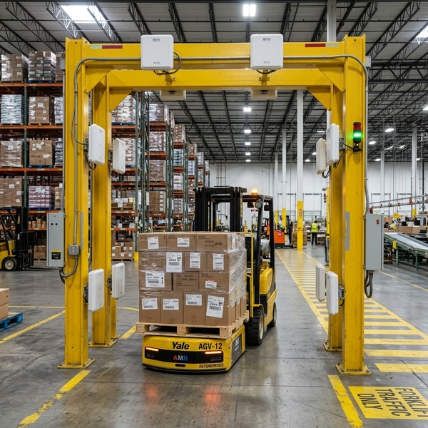 Forklift Hızlı Palet Okuma Portalı