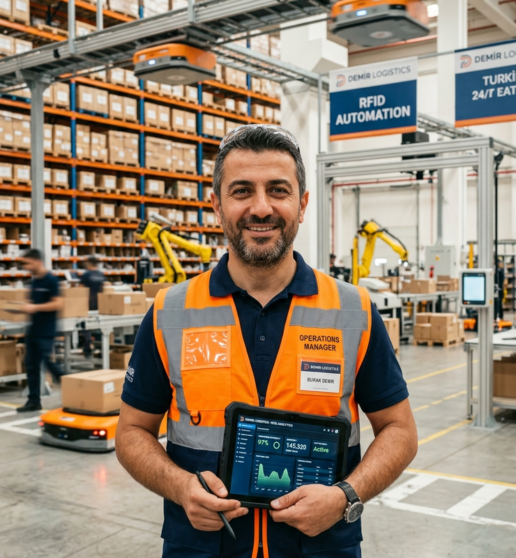 NESAY RFID UWB BLE Varlık Takip